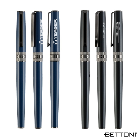 Bettoni Massimo Brass Cap-Off Rollerball Pen