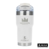 Pelican Traveler 22 oz. Double Wall Stainless Steel Travel Tumbler - White