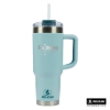 Pelican Porter 40 oz. Recycled Double Wall Stainless Steel Travel Tumbler - Light Blue