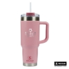 Pelican Porter 40 oz. Recycled Double Wall Stainless Steel Travel Tumbler - Pink