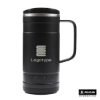 Pelican Ridge 18 oz. Recycled Double Wall Stainless Steel Mug - Black