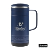 Pelican Ridge 18 oz. Recycled Double Wall Stainless Steel Mug - Navy