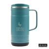 Pelican Ridge 18 oz. Recycled Double Wall Stainless Steel Mug - Teal