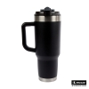 Pelican Porter Dual 40 oz. Dual Lid, Recycled Double Wall Stainless Steel Travel Tumbler