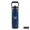 Pelican Pacific 26 oz. Recycled Double Wall Stainless Steel Water Bottle - Navy