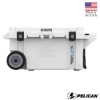 Pelican 80qt Wheeled Cooler - White