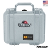 Pelican 1200 Protector Case - Silver