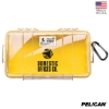 Pelican 1060 Micro Case - Clear Lid - Yellow