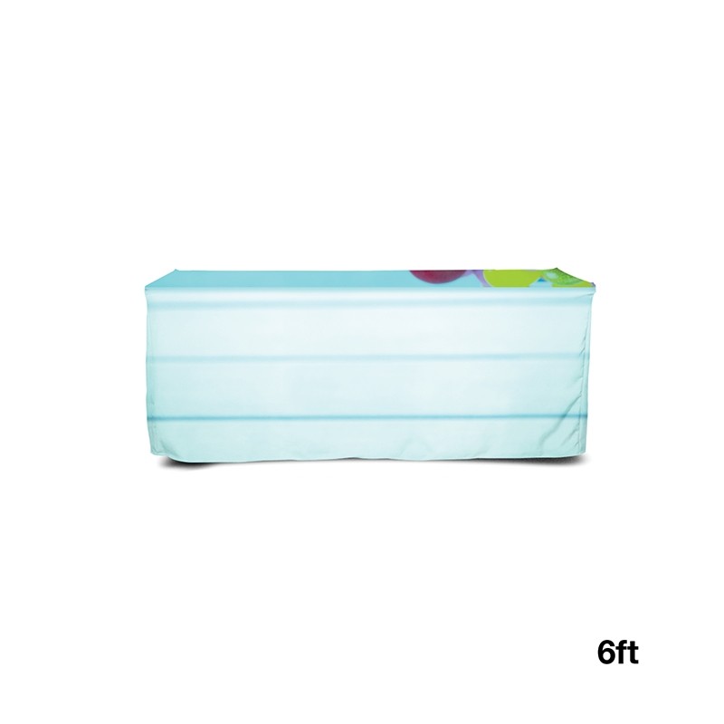 Promotional 6-Foot Fitted Table Cover | Save Your Ink