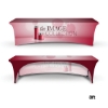 DisplaySplash 8' Stretch Open Back Table Cover