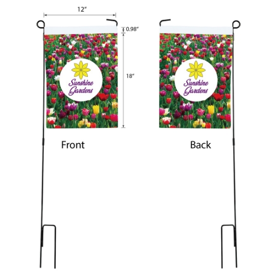 DisplaySplash Garden Flag - Double Sided