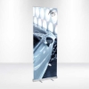 DisplaySplash 31 " W x 78 " H Roll-Up Fabric Banner - Multi-Colored