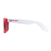 Flare Two-Tone Sunglasses - Red