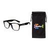 Edmond II Bluelight Blocking Glasses & Pouch - Multi-Colored