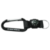 Busbee Carabiner with Compass - Black