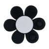 Fafa Flower-Shaped Tactile Fidget Spinner - Black