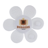 Fafa Flower-Shaped Tactile Fidget Spinner - White
