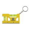 Hank 3" Level / Ruler Keyring - Yellow