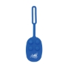 Momo Push Pop Silicone Luggage Tag - Blue