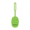 Momo Push Pop Silicone Luggage Tag - Lime