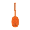 Momo Push Pop Silicone Luggage Tag - Orange