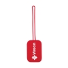 Skye Silicone Luggage Tag - Red
