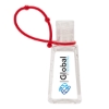 Amore III 1 oz. Hand Sanitizer with Strap - Red