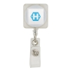 Divo Badge Holder with Clip - Clear