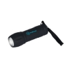 Kris Rubberized COB Flashlight - Black