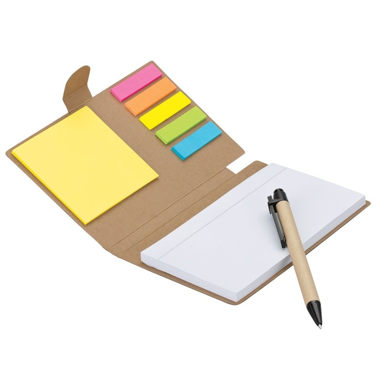 Promotional Pen Notepad and Flag Set | Save Your Ink