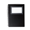 Cambridge Card Holder Notebook - Black
