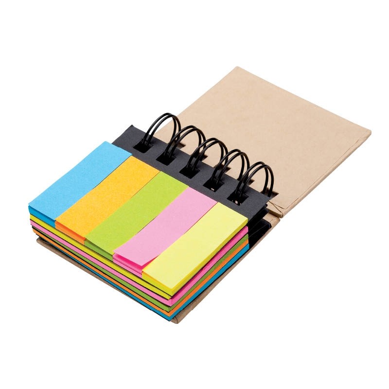 Promotional Sticky Notes and Flags Notebook | Save Your Ink