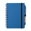 Venture Junior Wheatstraw Notebook & Pen - Blue