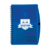 Bates Spiral FSC Notebook With Sticky Notes and Flags - Blue