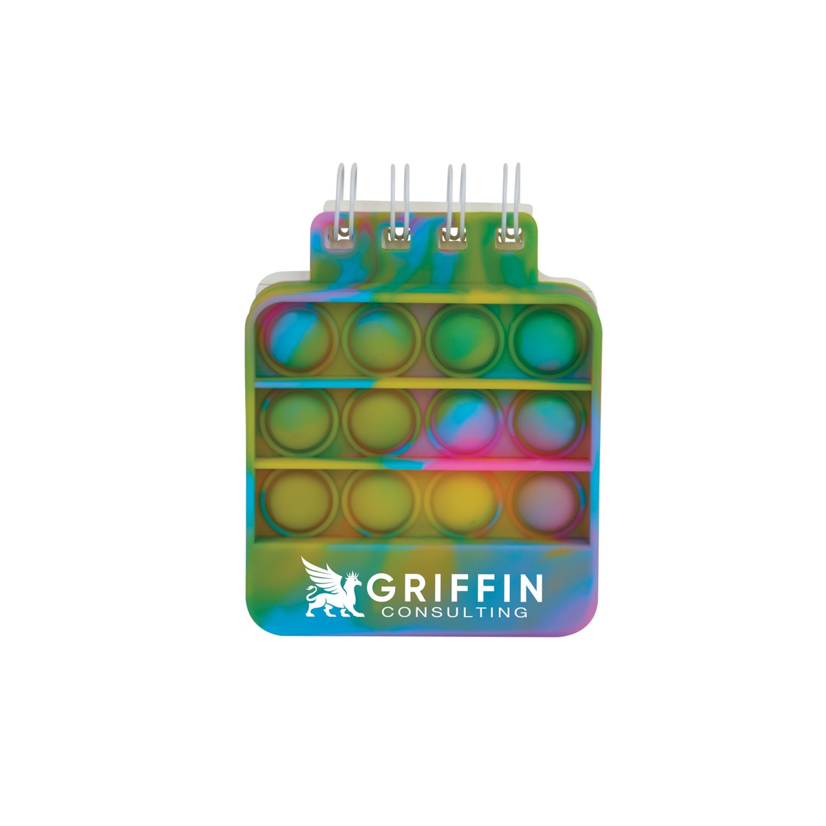 Branded Silicone Push Pop Notebook | Save Your Ink