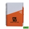 Providence Repreve Ocean Recycled (RPP) Junior Notebook w/FSC Paper - Orange