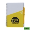Providence Repreve Ocean Recycled (RPP) Junior Notebook w/FSC Paper - Yellow