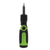Edmund 3-Position, 12-Bit Screwdriver Tool - Green