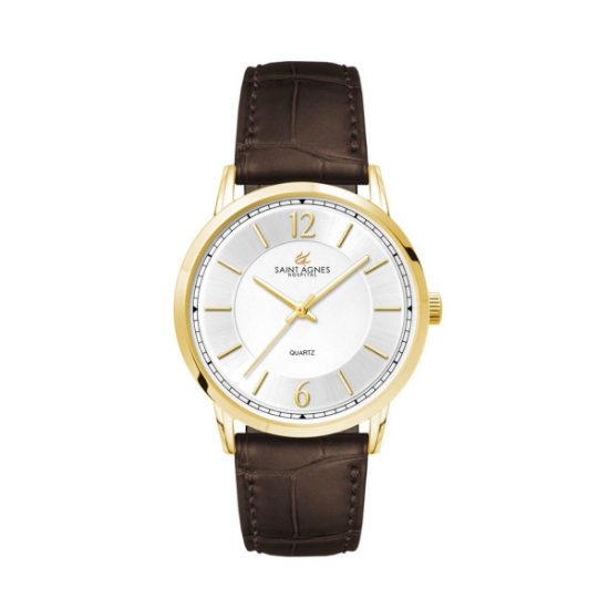 39.5mm, Gold Metal Case, 3-Hand Mvt