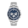 Wc5848 42.5 Steel Matte Silver Case, Chronograph Mvmt, Blue Dial, Dte Display, Bl Rotating Bezel, Si - Matte Silver