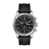 Wc6502 42mm Steel Matte Silver Case, Chronograph Mvmt, Black Dial, Dte Display, Silicone Strap, Flat - Matte Silver