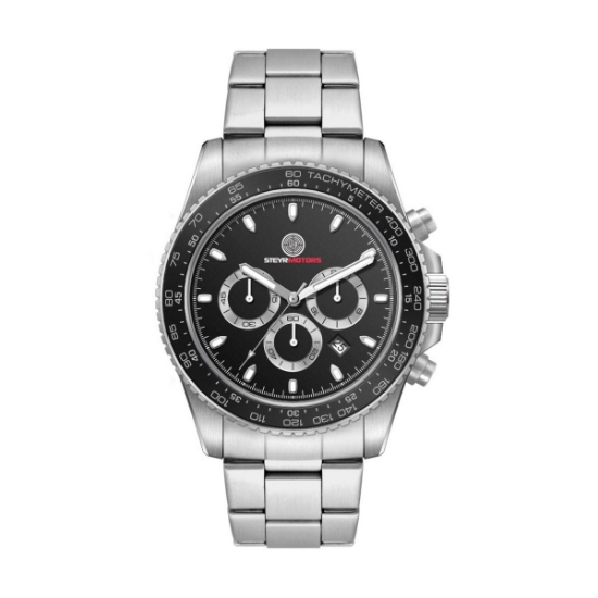 42.5mm, Ss, Silver Case, Chrono Mvt, Dte