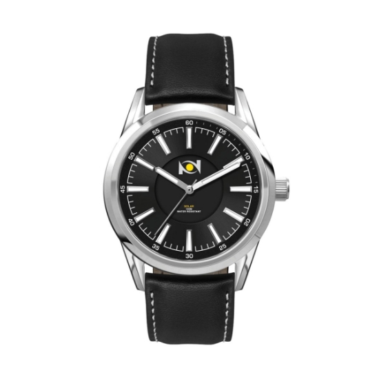 42mm, Ss, Silver Case, 3-Hand "Solar" Mvt