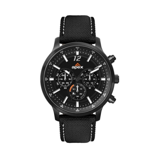 45mm, Black Metal Case, Chrono Mvt