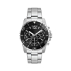 44mm, Silver Metal Case, Bk Bezel, Chrono Mvt - Brushed Silver