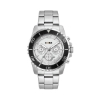 44mm, Silver Metal Case, Bk Bezel, Chrono Mvt - Brushed Silver