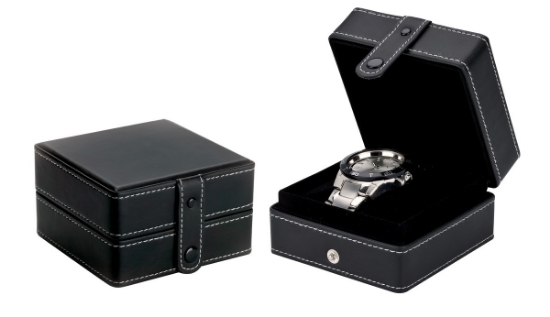 Black Leatherette Gift Box