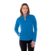 Women's OKAPI Performance Full Zip Knit Jacket Team Olympic Blue Front