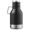 Rover 32 oz Water Bottle With Pet Bowl - Black