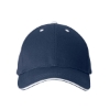 Structured Sandwich Cap - Blue-Navy-White